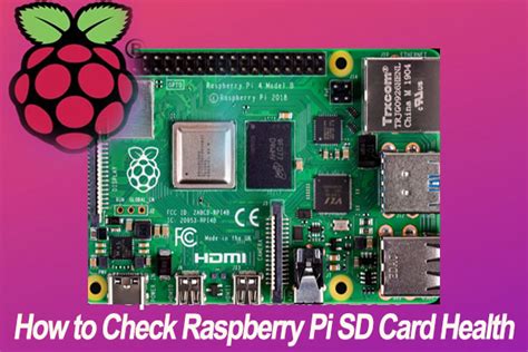 check sd card health raspberry
